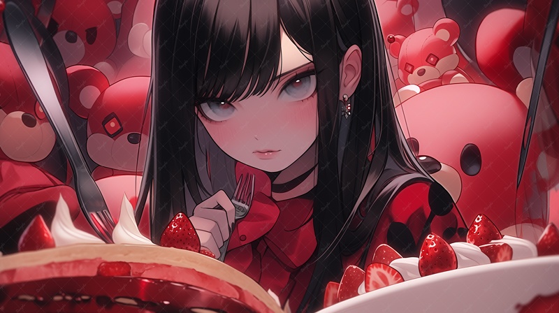 イラスト素材 歌ってみた1枚(全6枚入り)