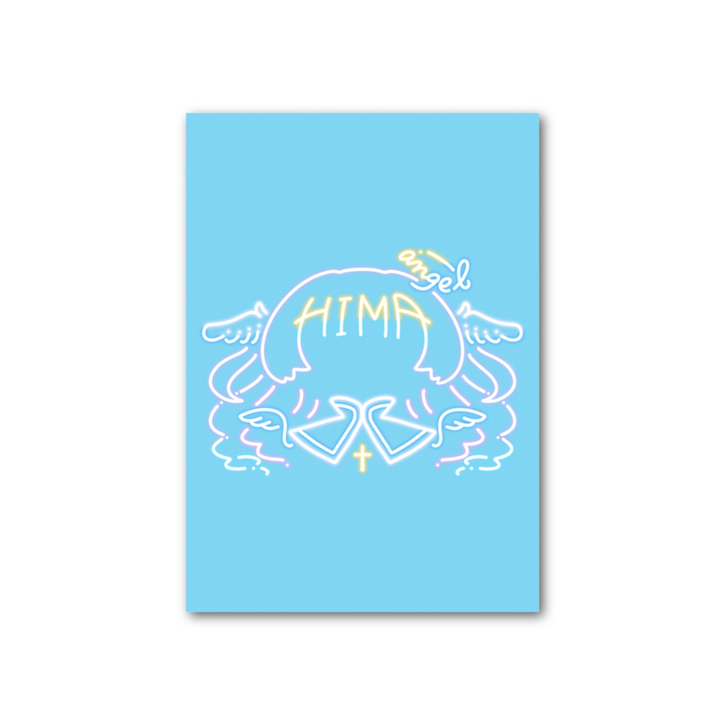 カッパさんとなの花ちゃんが描いてくれたひまカード