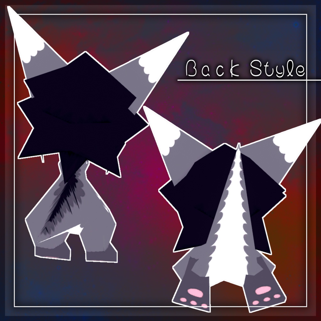 🐤 仔ヴォルファ 256 🐤 オリジナル3Dモデル🐤 Quest対応