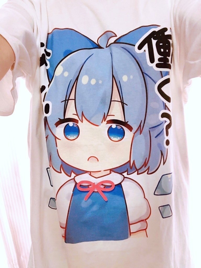 チルノTシャツ(受注生産始めました)