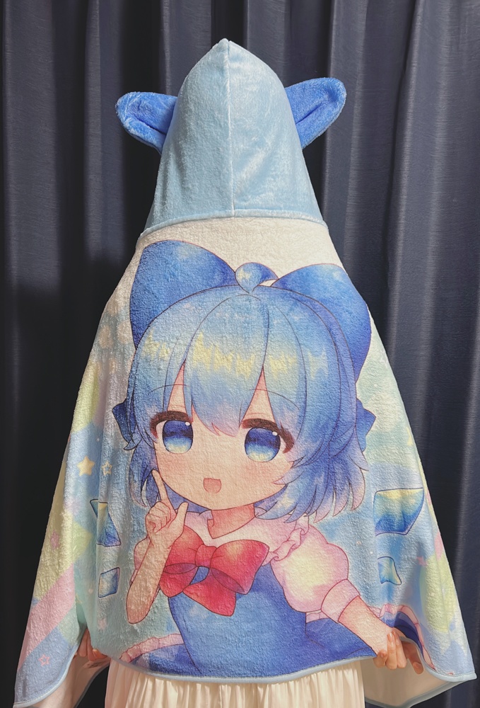 チルノフードタオル