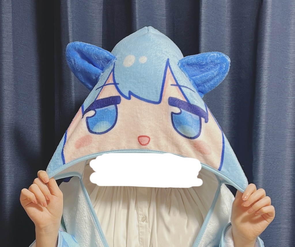 チルノフードタオル