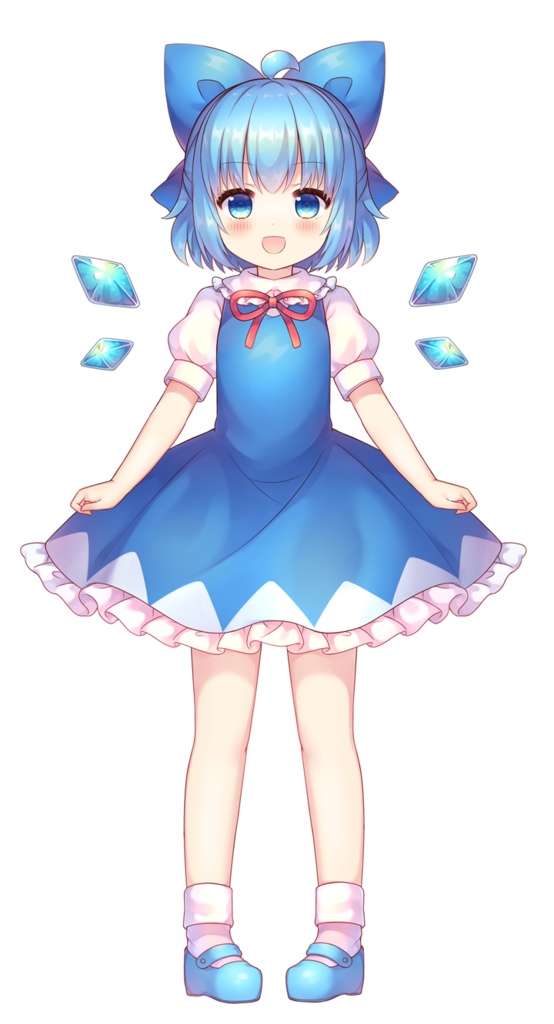 チルノちゃんLive2D素材