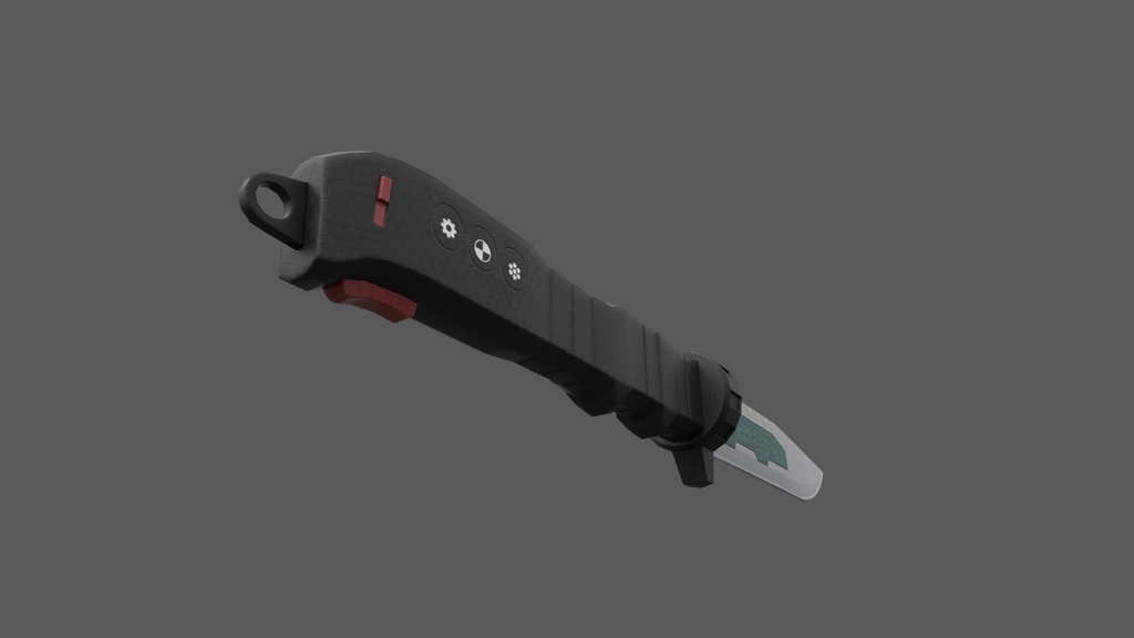 VRChat想定 SF系ナイフ