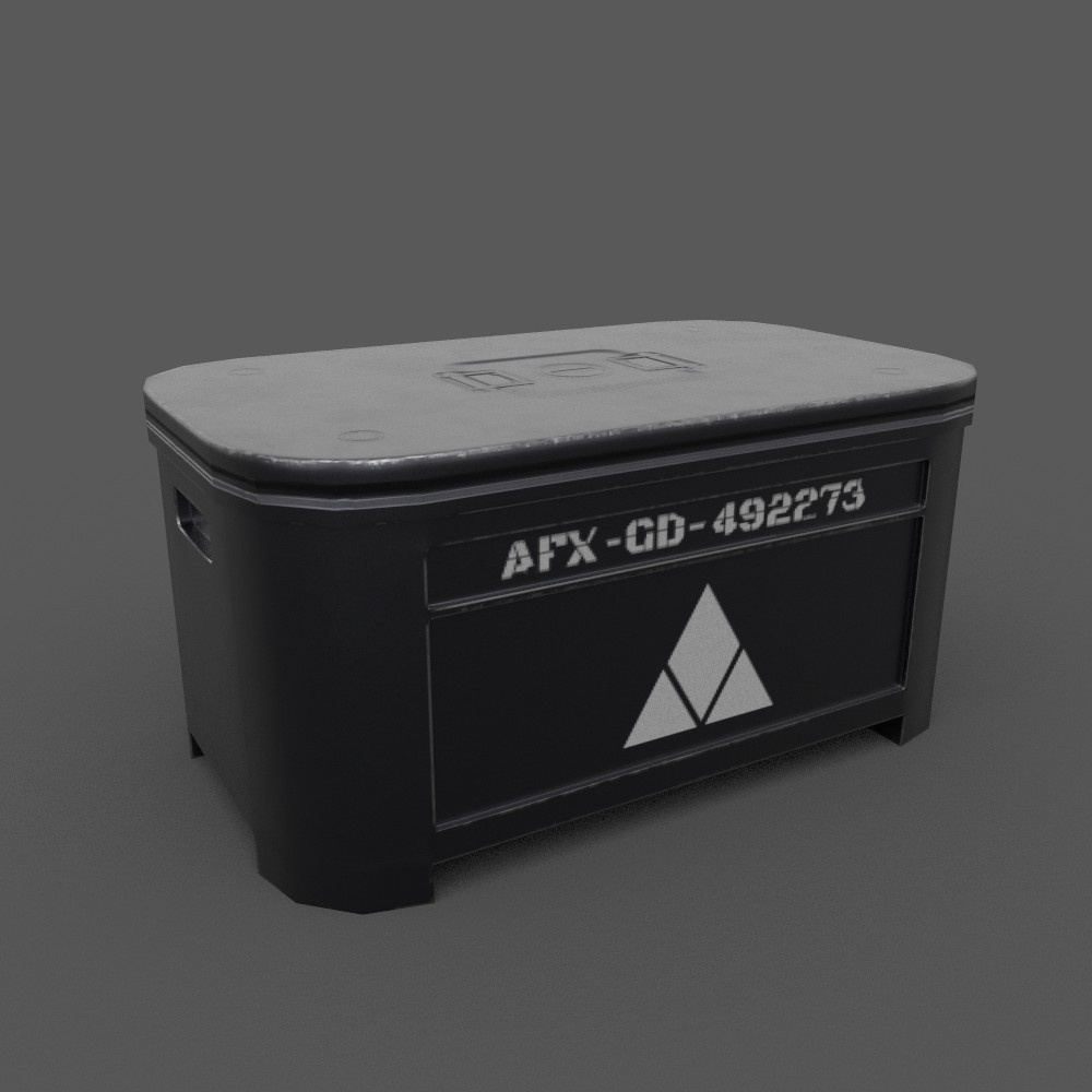 VRChat想定 SF系アイテム箱