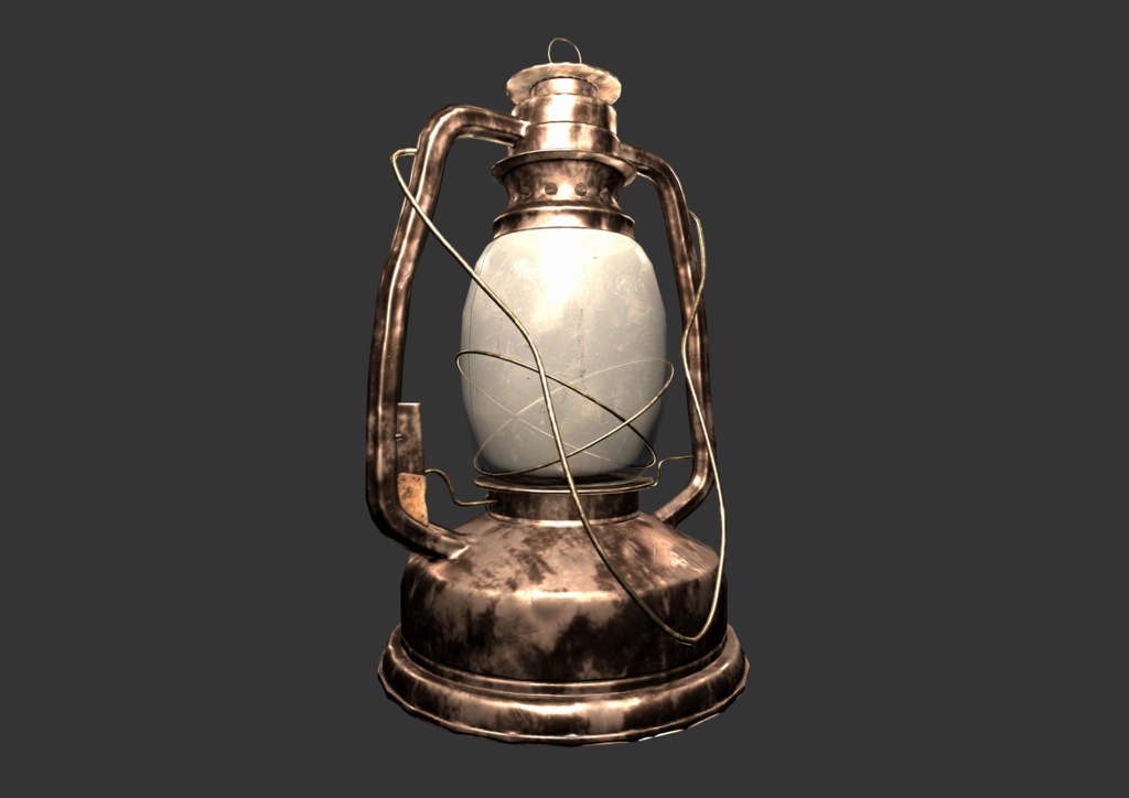 古いランプ old lamp