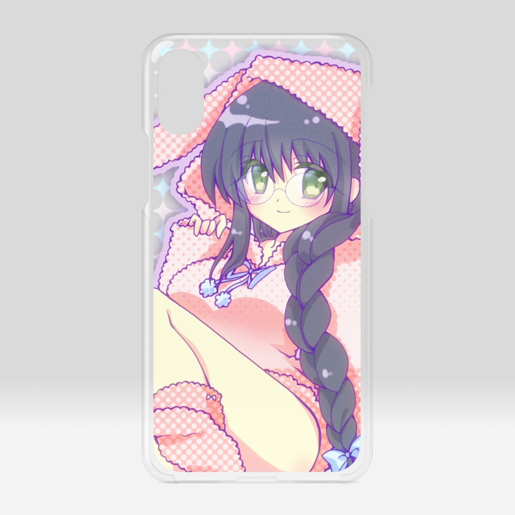 シスプリ【鞠絵 ピンク】クリアiPhoneケース - Eins:Vier - BOOTH