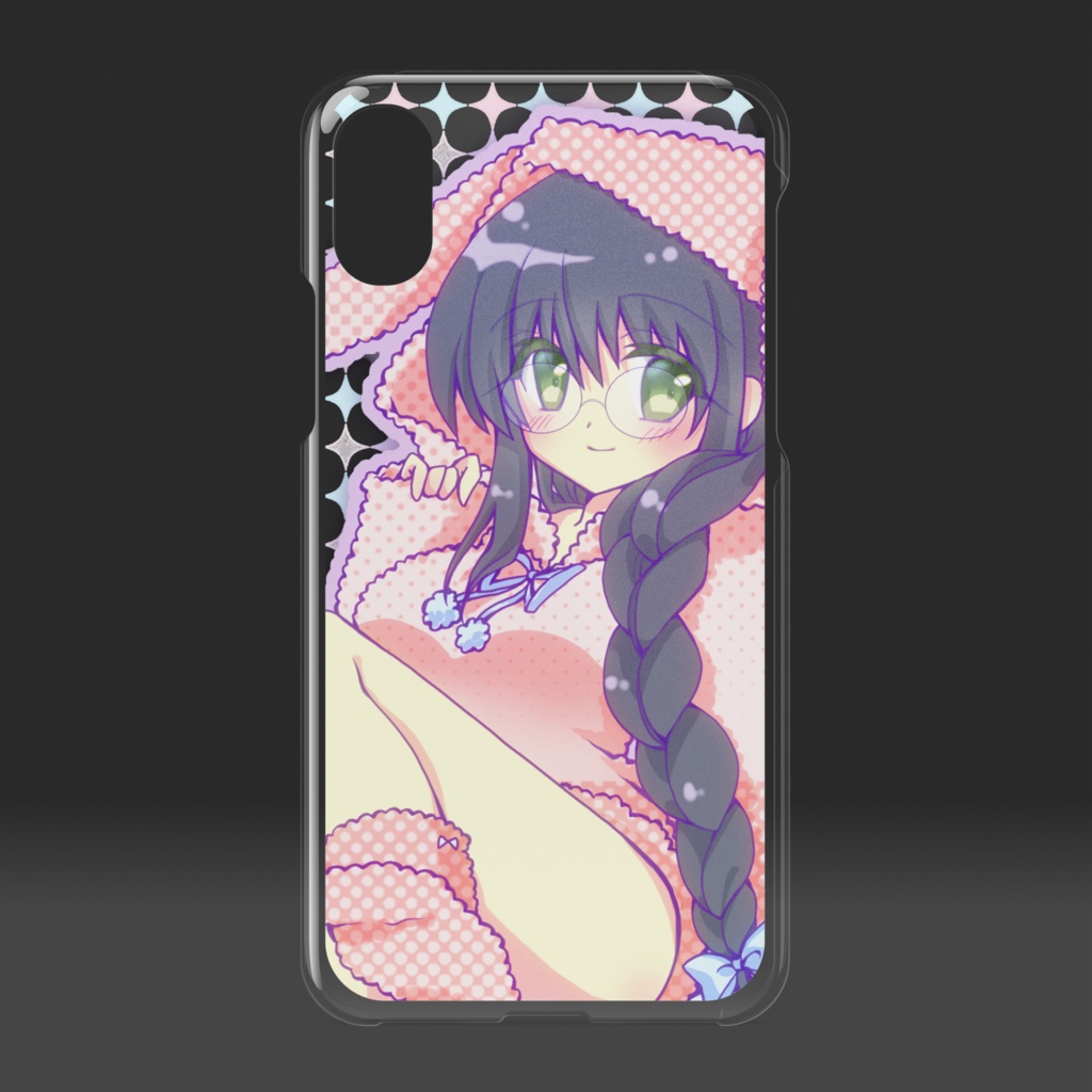 シスプリ【鞠絵 ピンク】クリアiPhoneケース