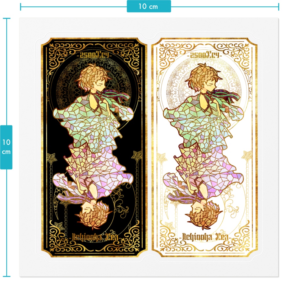 壱葉てあステッカー-3rd Anniversary2024-