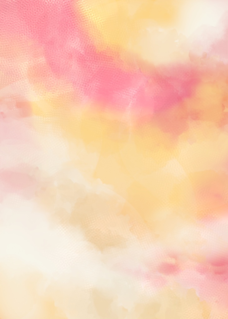 水彩風の淡い背景素材セット