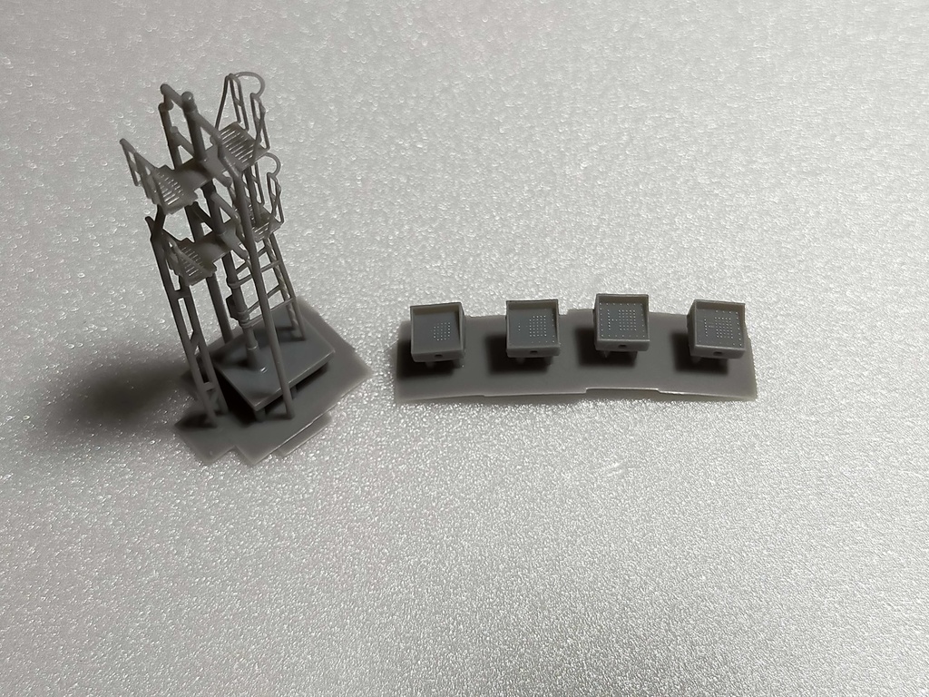 進路表示式入換標識 未塗装キット(Nゲージ用)