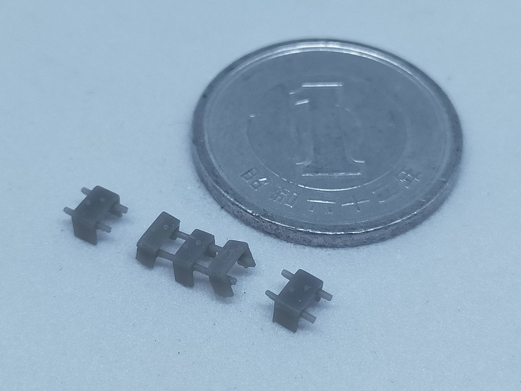 ケーブル防護マクラギ用カバー(Nゲージ用)