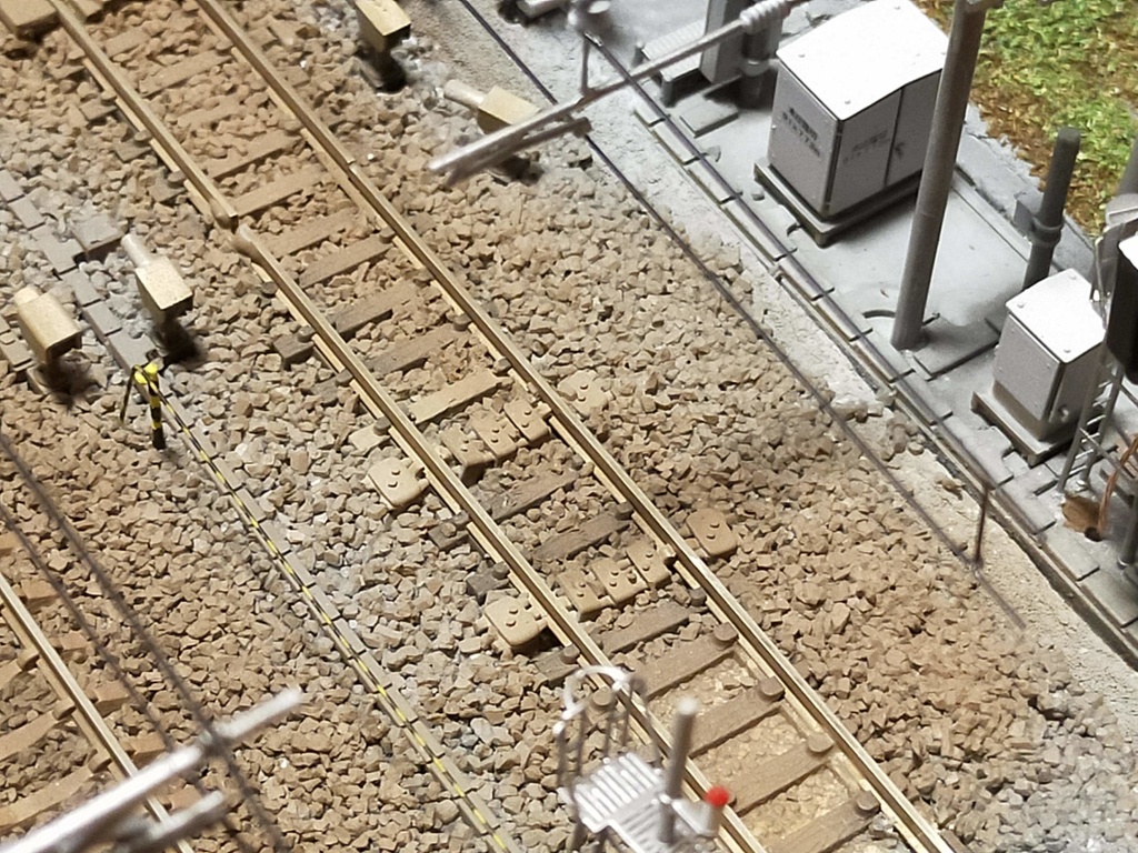 ケーブル防護マクラギ用カバー(Nゲージ用)