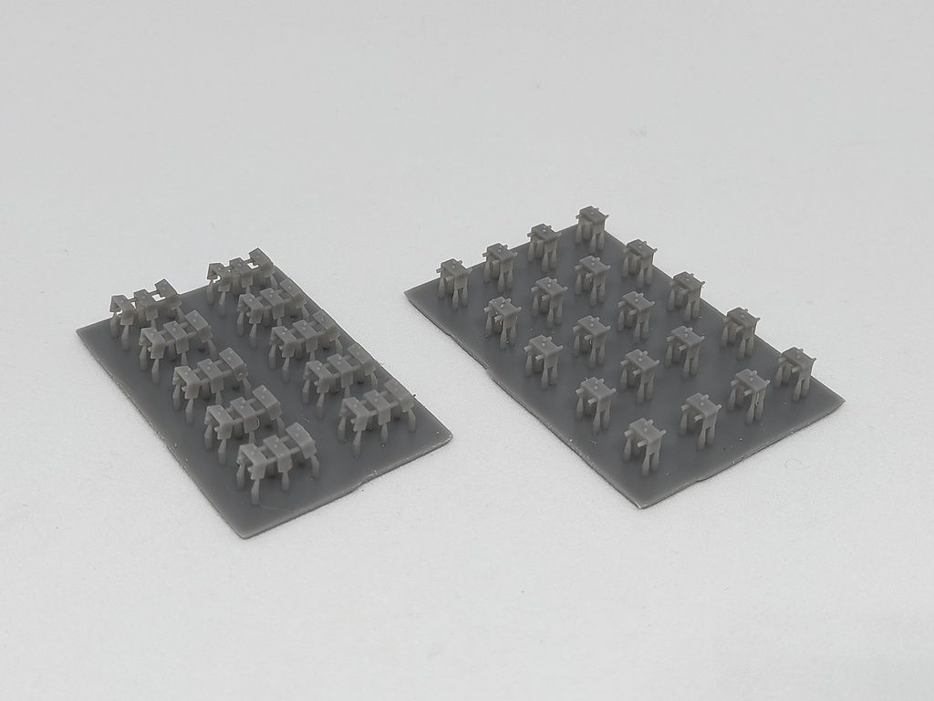 ケーブル防護マクラギ用カバー(Nゲージ用)