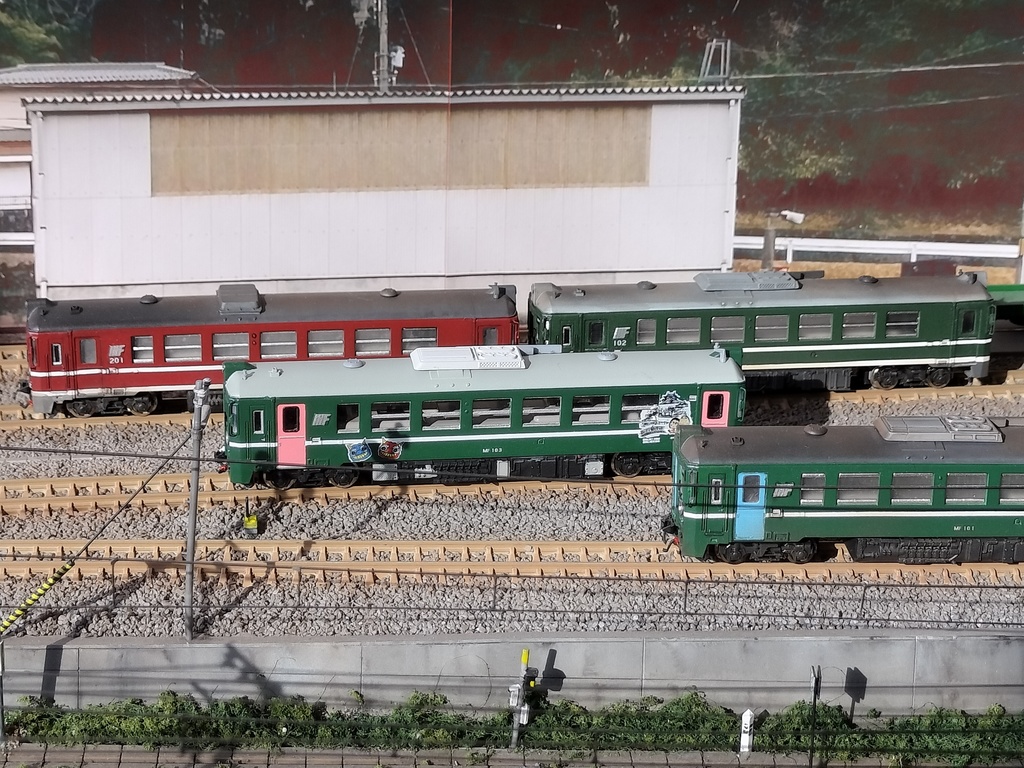 Nゲージ 京都丹後鉄道 MF100、200型 未塗装ボディーキット