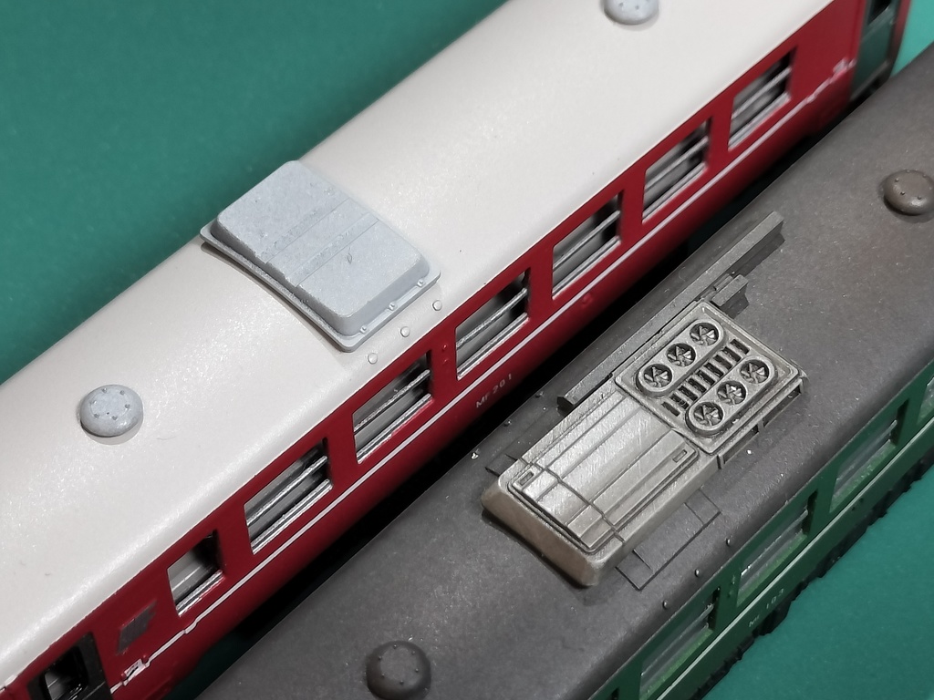 Nゲージ 京都丹後鉄道 MF100、200型 未塗装ボディーキット