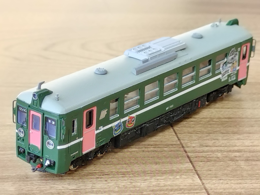 Nゲージ　京都丹後鉄道　MF100、200型　未塗装ボディーキット
