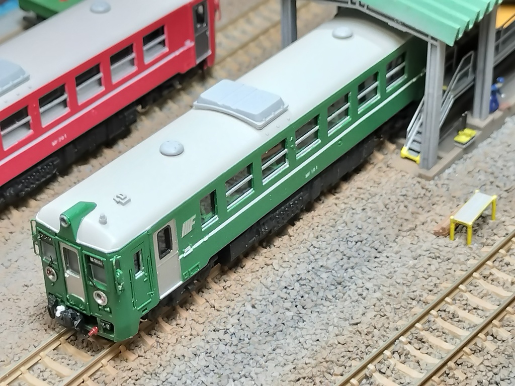 Nゲージ 京都丹後鉄道 MF100、200型 未塗装ボディーキット