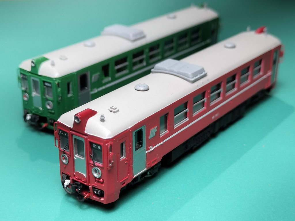 Nゲージ 京都丹後鉄道 MF100、200型 未塗装ボディーキット