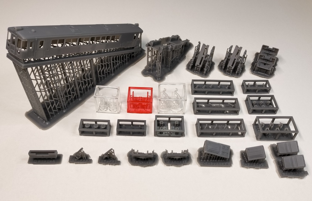 Nゲージ 京都丹後鉄道 KTR700形 未塗装ボディーキット