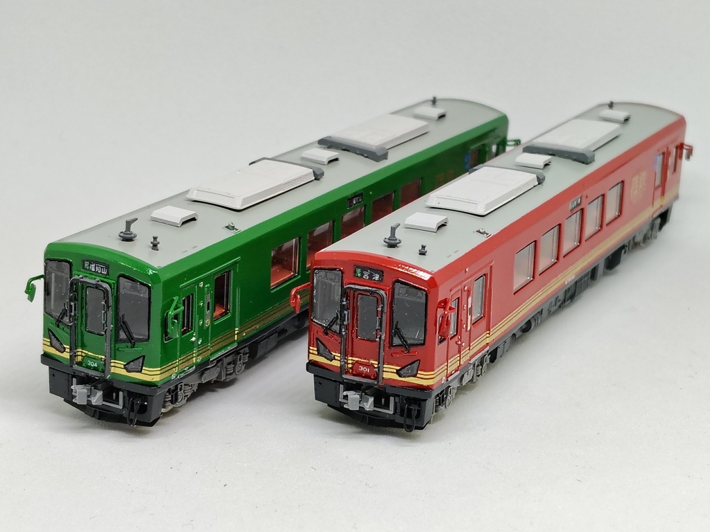 Nゲージ　京都丹後鉄道　KTR300形　未塗装ボディーキット　※2026年6月頒布予定