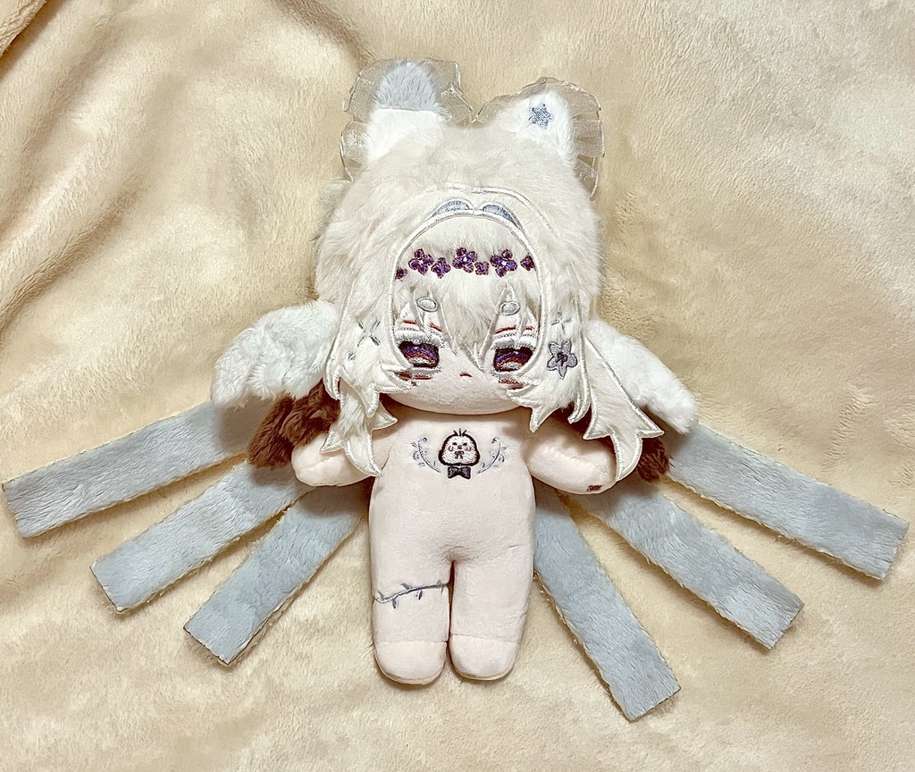 無属性ぬいぐるみ　シマエナガ🪽15cm