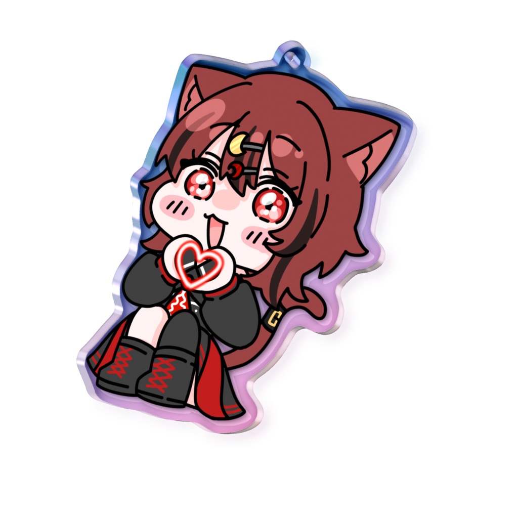 ちょこんとうーちゃんオーロラアクキー