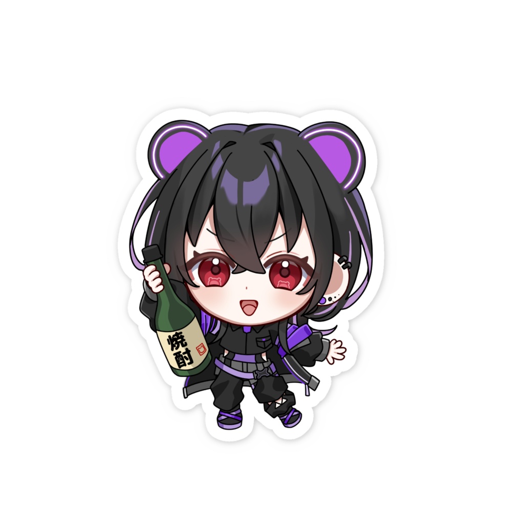 音尾とあSDステッカー
