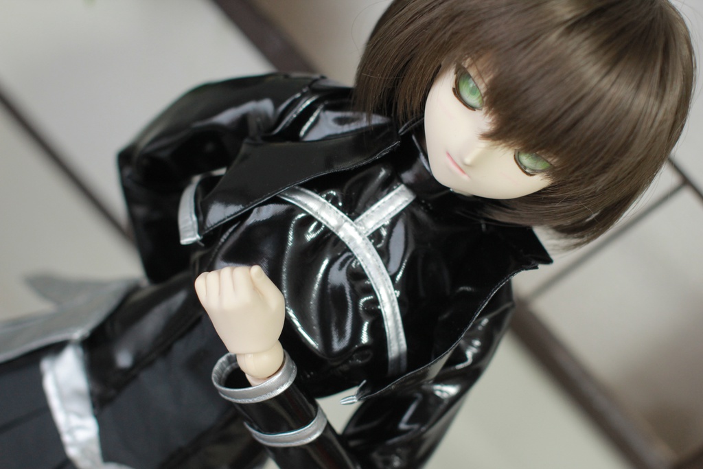 DD用 ドルフィードリーム ドール服 ガーディアンズオーダー ブラック