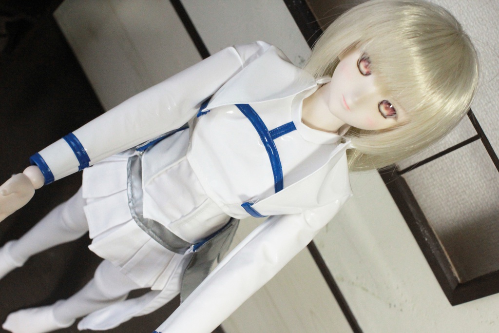 DD用 ドルフィードリーム ドール服 ガーディアンズオーダー ホワイト