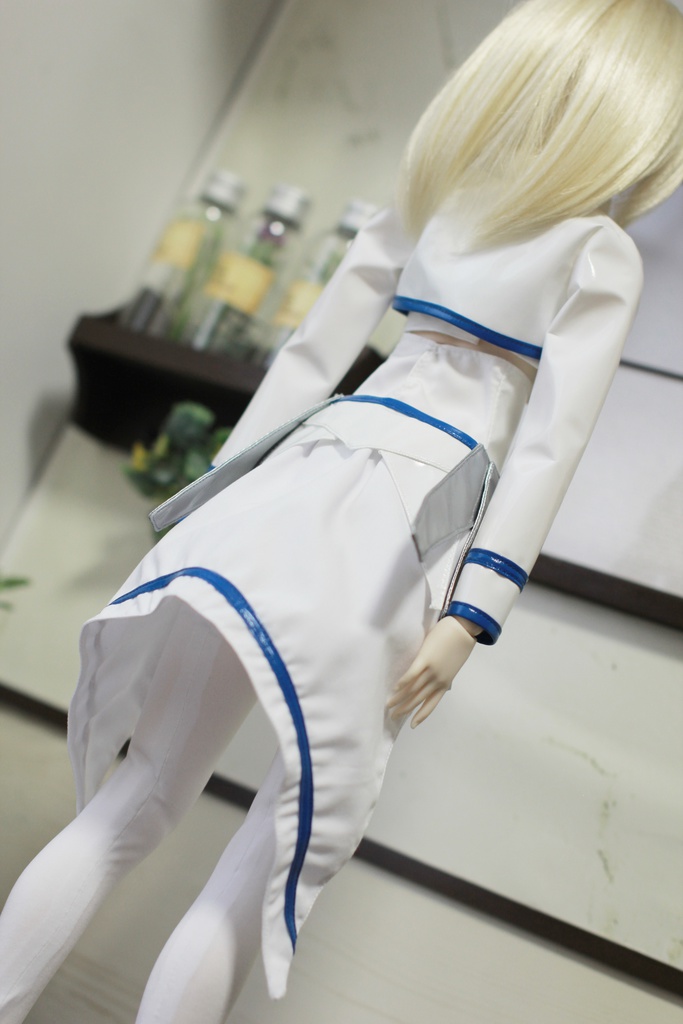 DD用 ドルフィードリーム ドール服 ガーディアンズオーダー ホワイト