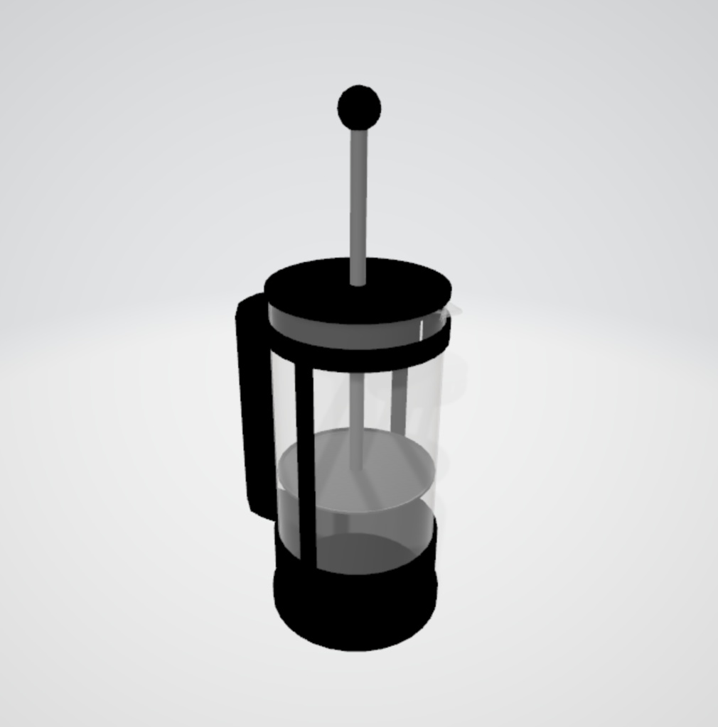 3D 丁寧なコーヒーグッズ(8items) for coffee lovers