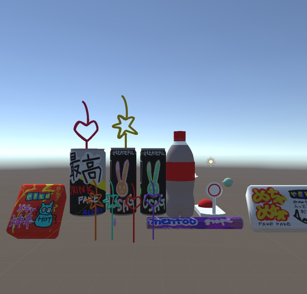 3D! POPなグッズ　POP items(19items)