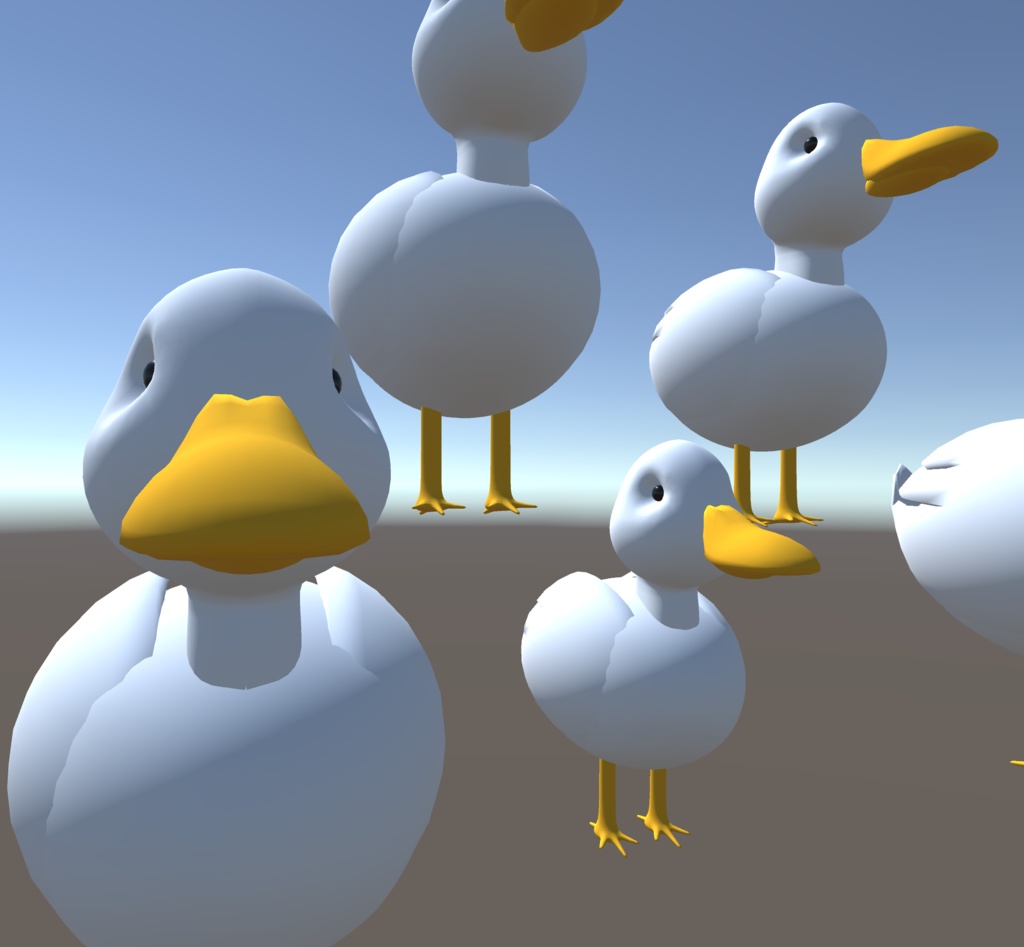 3D! かわいいアヒル CUTE DUCK DUDE - ummie studio - BOOTH