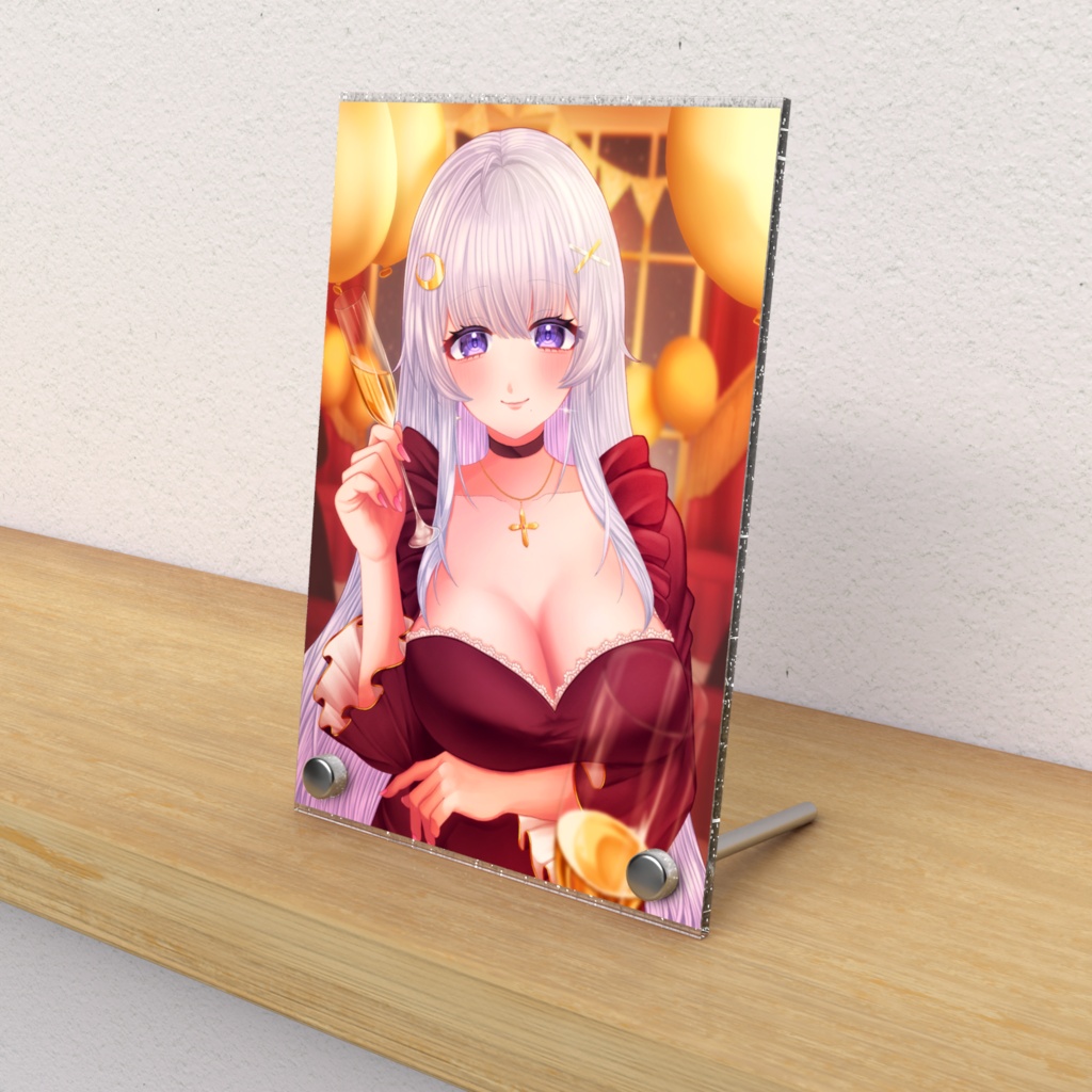 バースデーアクリルフォトスタンド