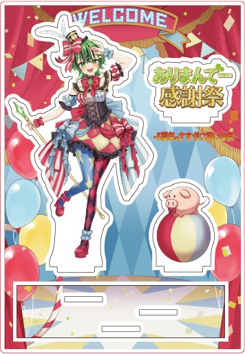 再販【まりもってぃー・まんでー】5周年グッズ　アクリルジオラマ　チェキ