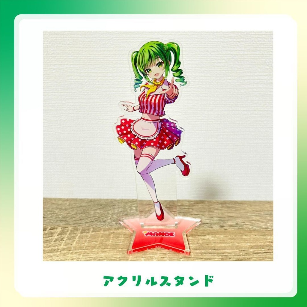 【まりもってぃー・まんでー】ダイナーアクリルスタンド14cm