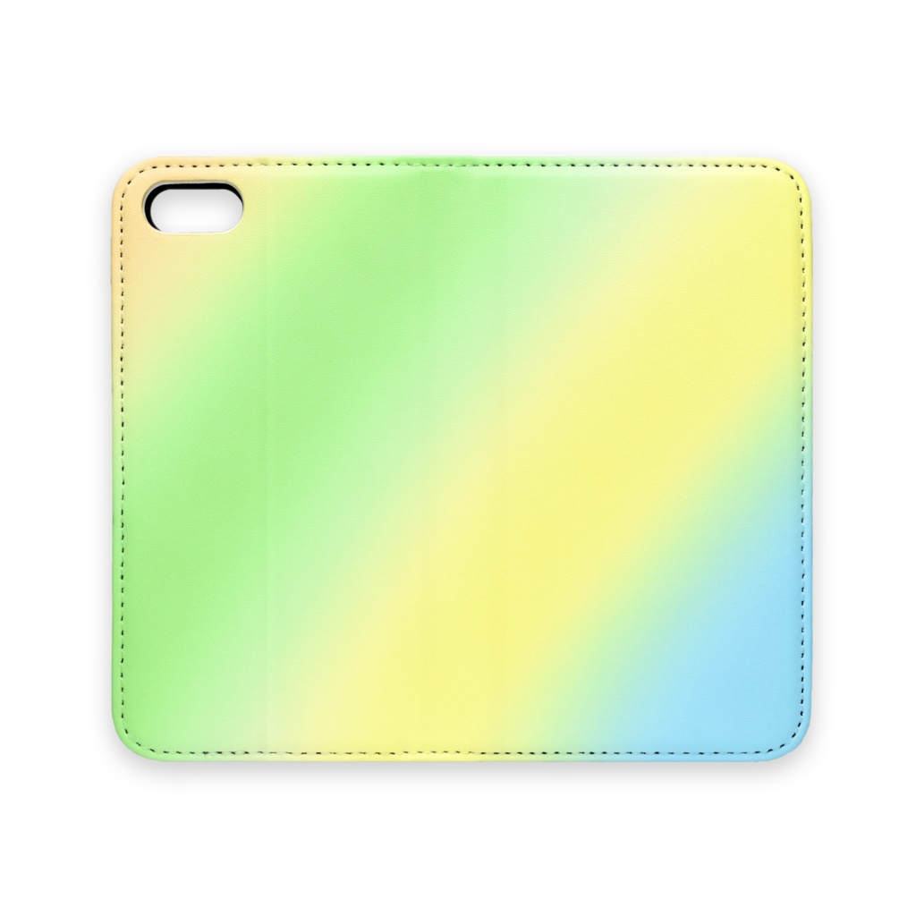 カラフル 手帳型iPhoneケース