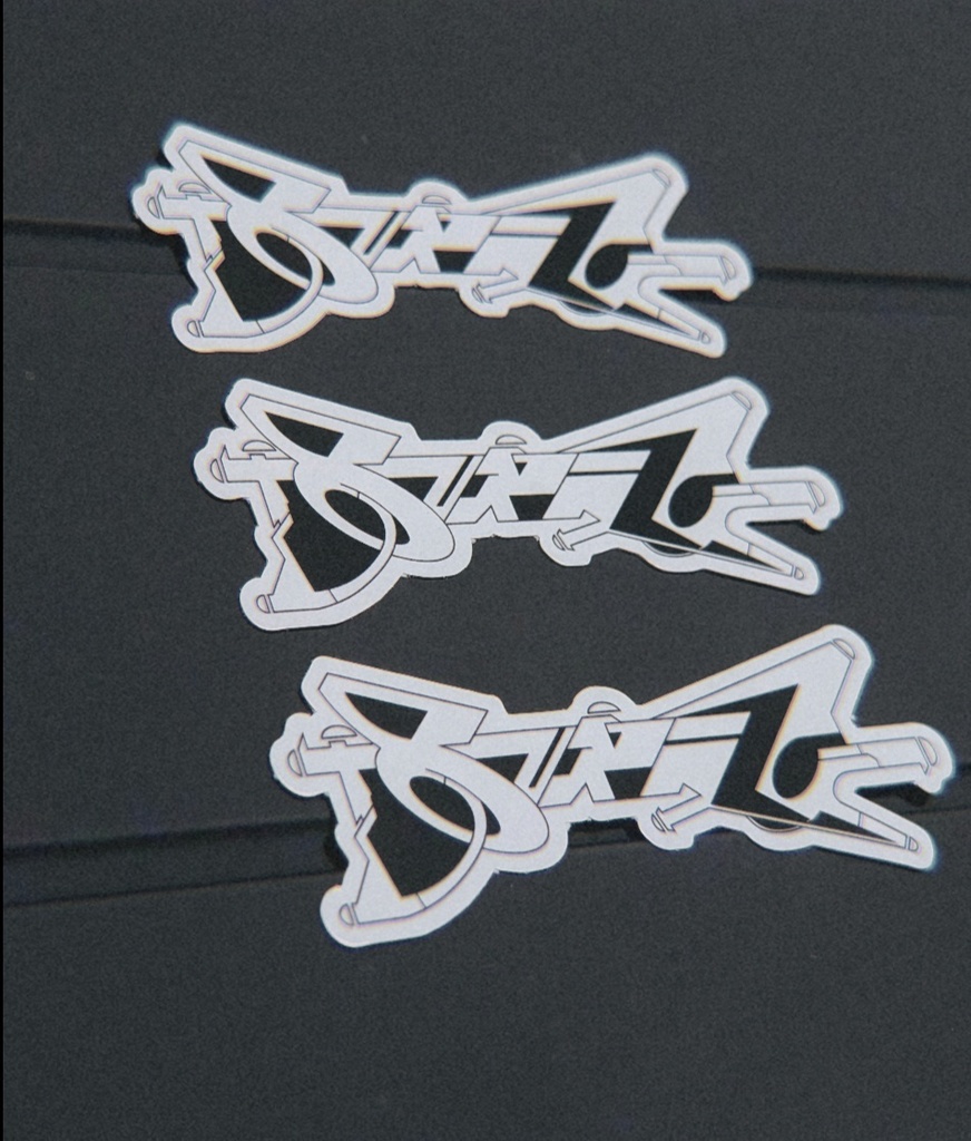 Graffiti-Be ria sticker
