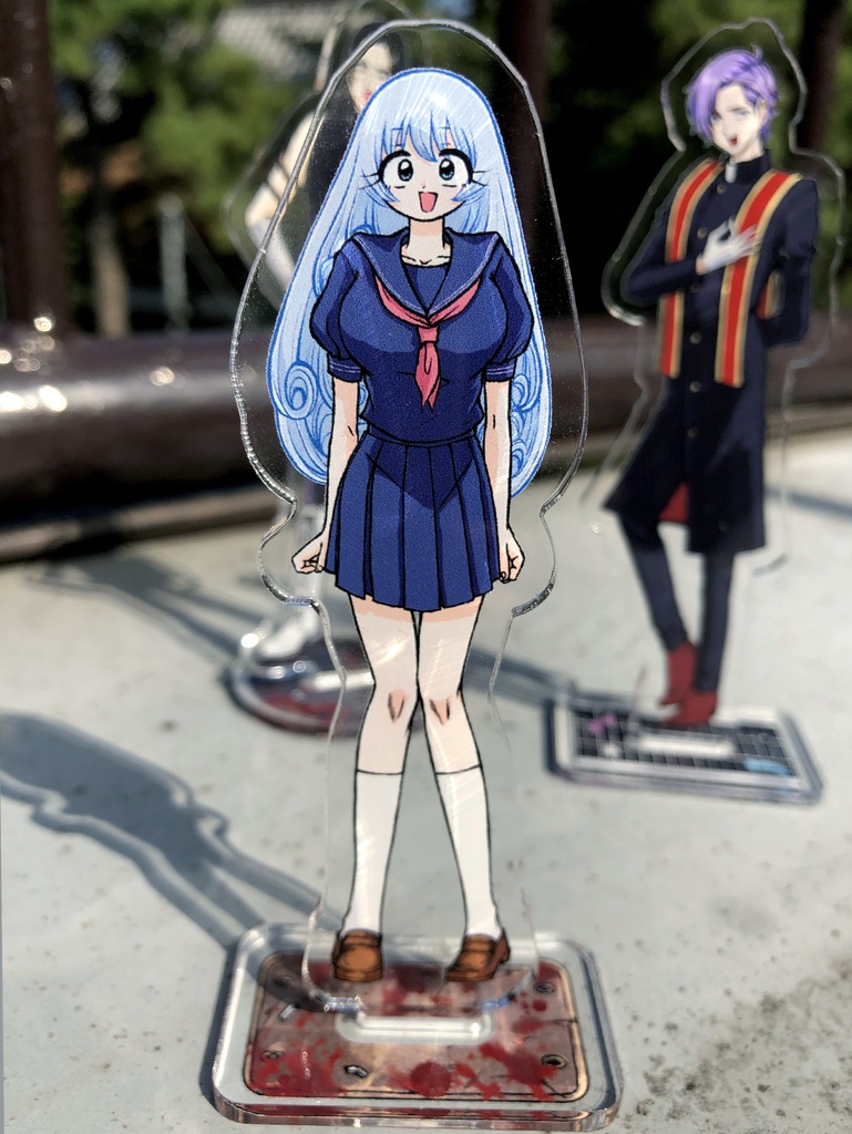 ストーカー女と暗殺者のアクリルフィギュア