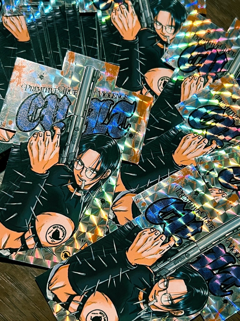 ホログラムカルトステッカー