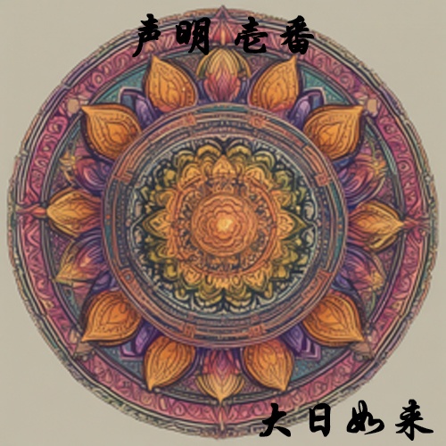 声明 壱番（大日如来）