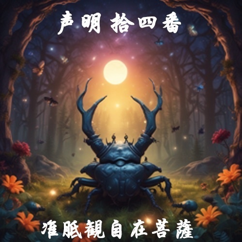 声明 拾四番（准胝観自在菩薩）