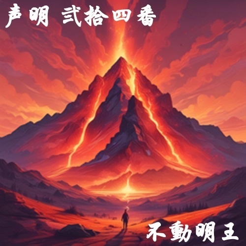 声明 弐拾四番（不動明王）