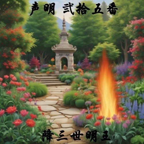 声明 弐拾五番（降三世明王）
