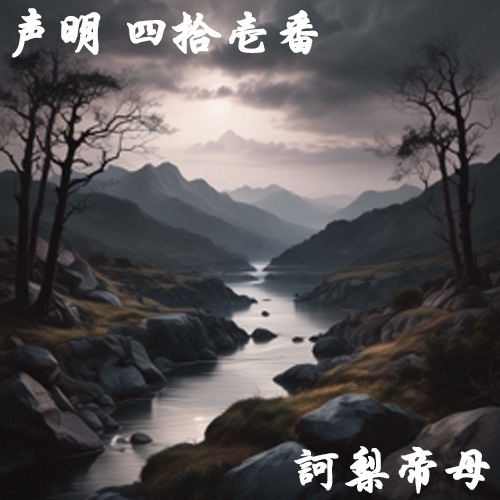 声明 四拾壱番（訶梨帝母）