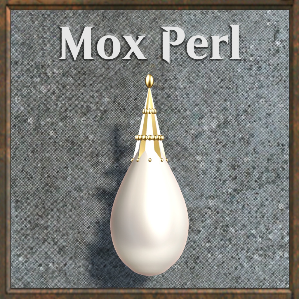【無料】《Mox Perl》3Dモデル