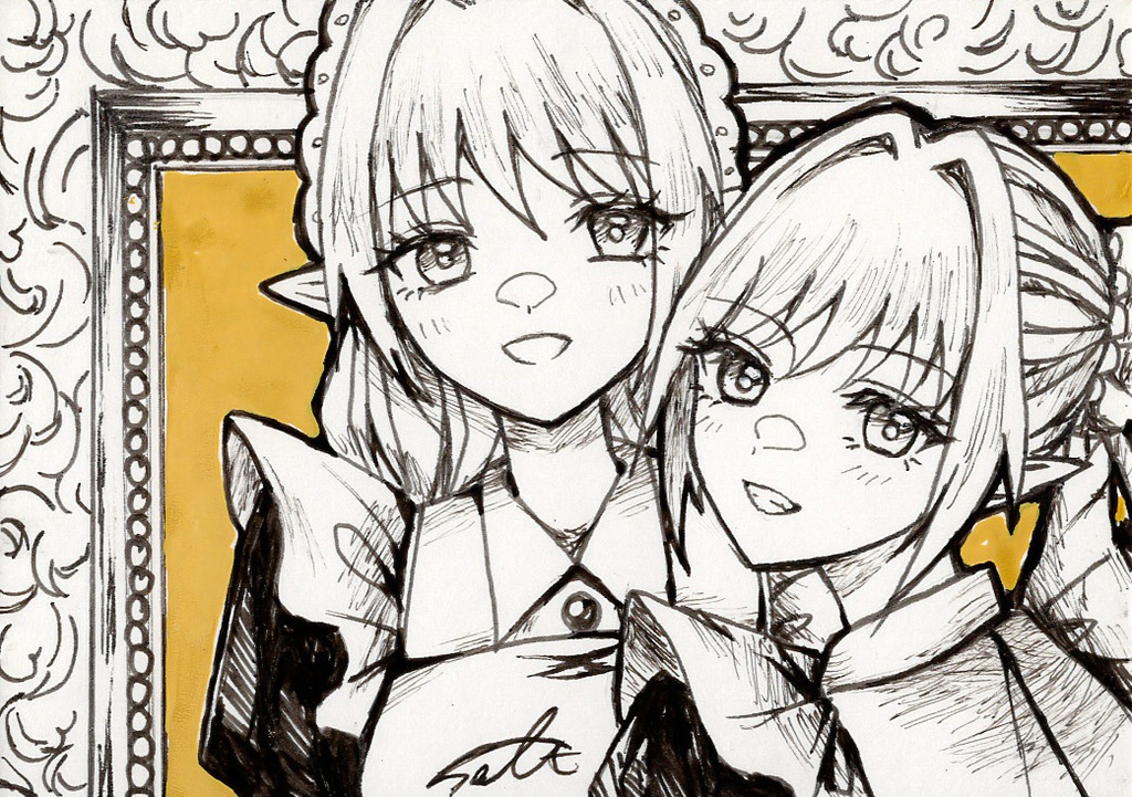【ATC原画】アンティークメイド展