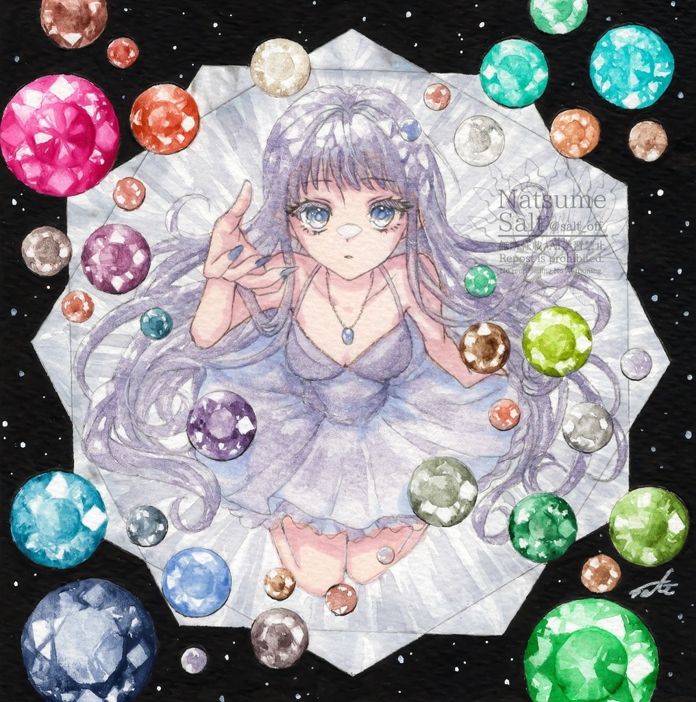 【額装原画】Attract