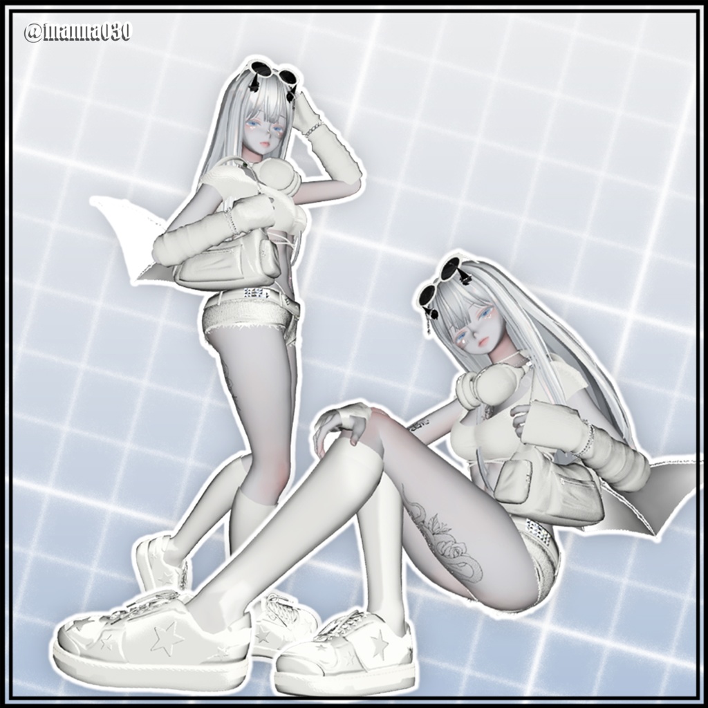 Y2K hair&outfit [F01&C02] 缩略图 10